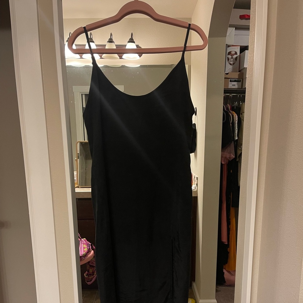 Zara slip maxi dress